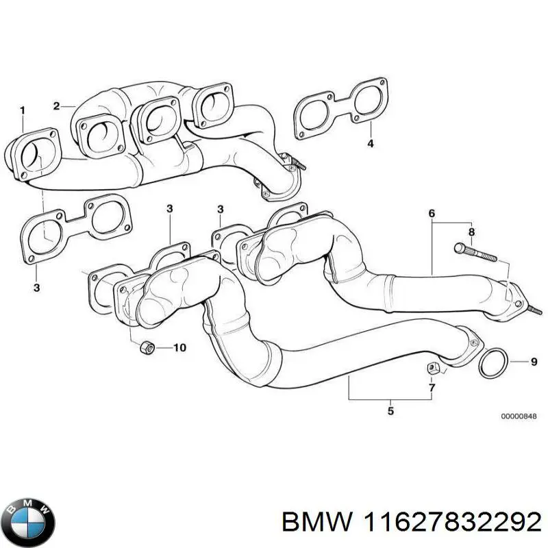 Comprar Colector de escape BMW 7  E38