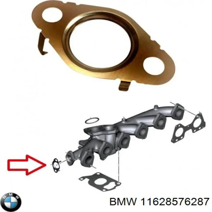 Comprar 11628576287 BMW Junta del enfriador EGR del sistema de recirculación de gases