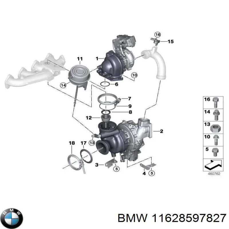  BMW 11628597827