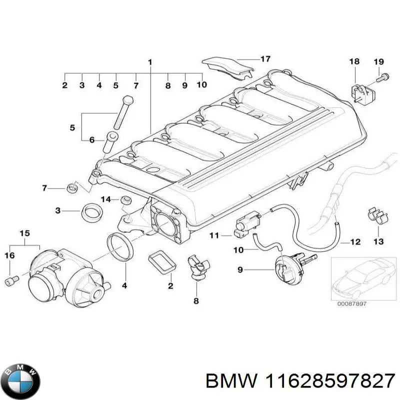 Comprar 11628597827 BMW 