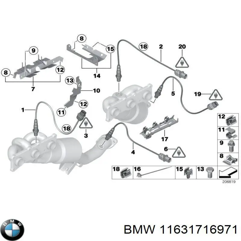 Comprar 11631716971 BMW 