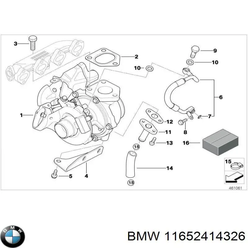 Turbocompresor BMW 11652414326 precio, desde 302,81 EUR