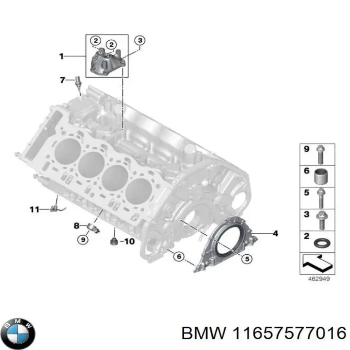 Junta de manguera de drenaje de aceite de turbina BMW 11657577016 precio, desde 6,23 EUR