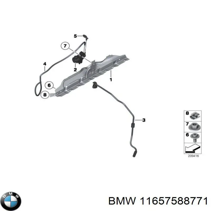 Tubo de vacío del servofreno BMW 11657588771 precio, desde 30,39 EUR