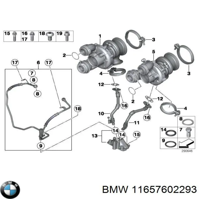 Transductor presión, turbocompresor  BMW 70176203