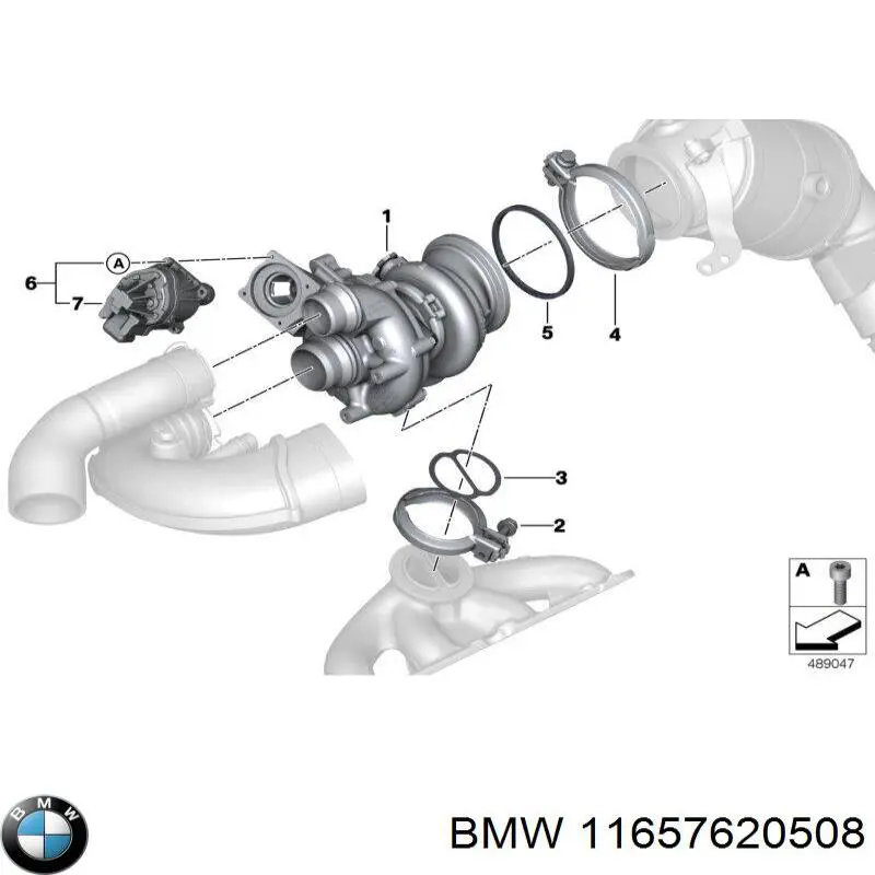Abrazadera del colector de escape BMW 11657620508 precio, desde 23,26 EUR