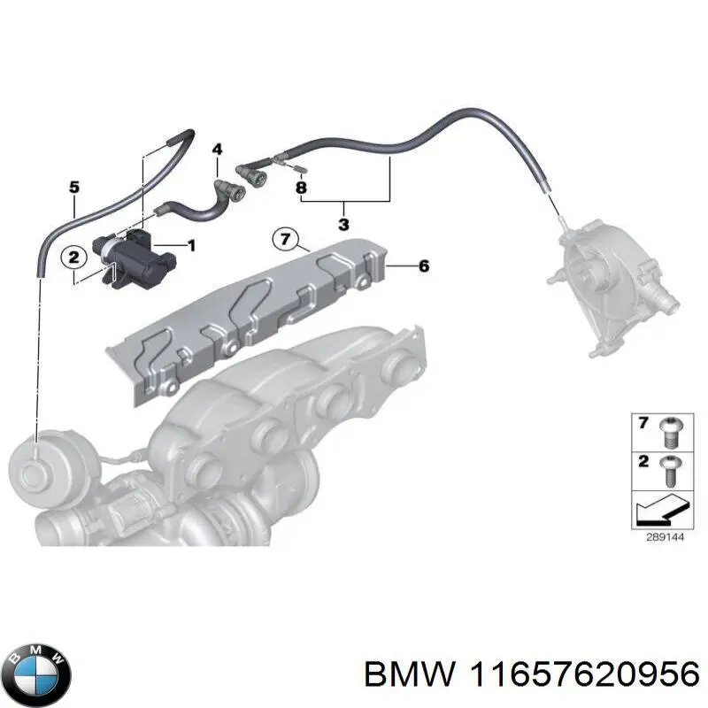 Escudo térmico del colector de escape BMW 11657620956 precio, desde 69,10 EUR
