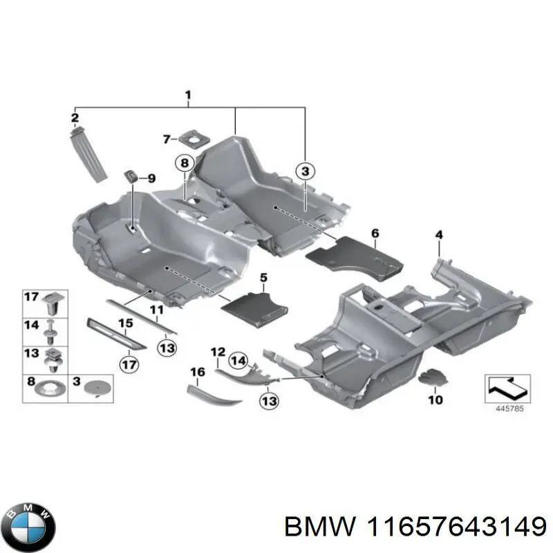 Junta colector escape BMW 11657643149 precio, desde 21,40 EUR