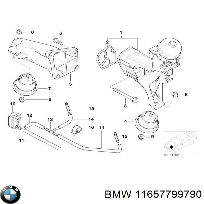  11657799790 BMW