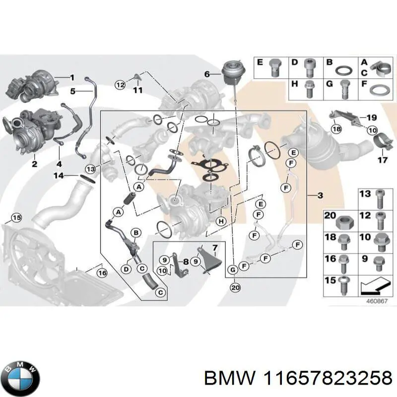 11657823258 BMW turbocompresor