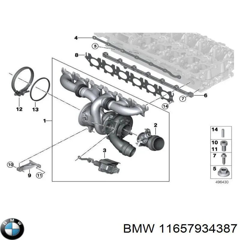 Comprar 11657934387 BMW Turbo de coche
