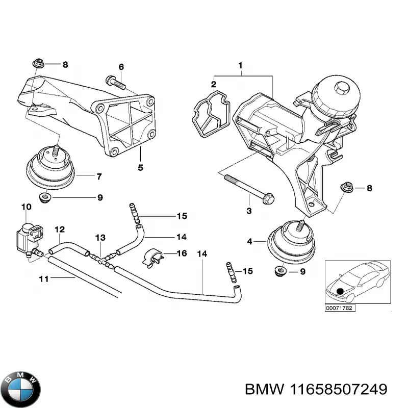 11658507249 BMW