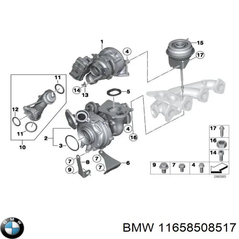  BMW 11658508517 precio, desde 403,13 EUR