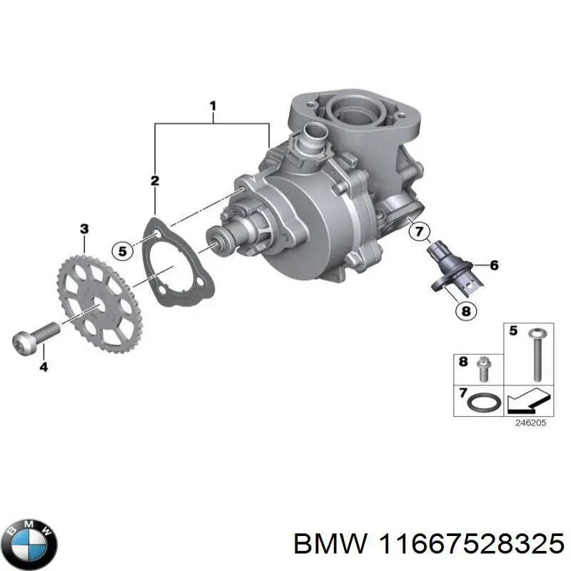  BMW 11667528325 precio, desde 7,17 EUR