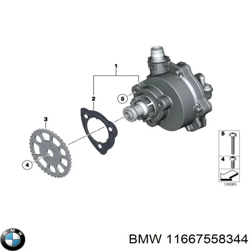 Depresor de freno  BMW 11667558344