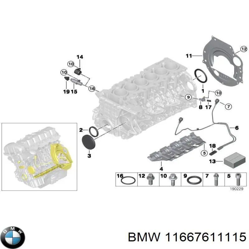 11667611115 BMW bomba de vacío