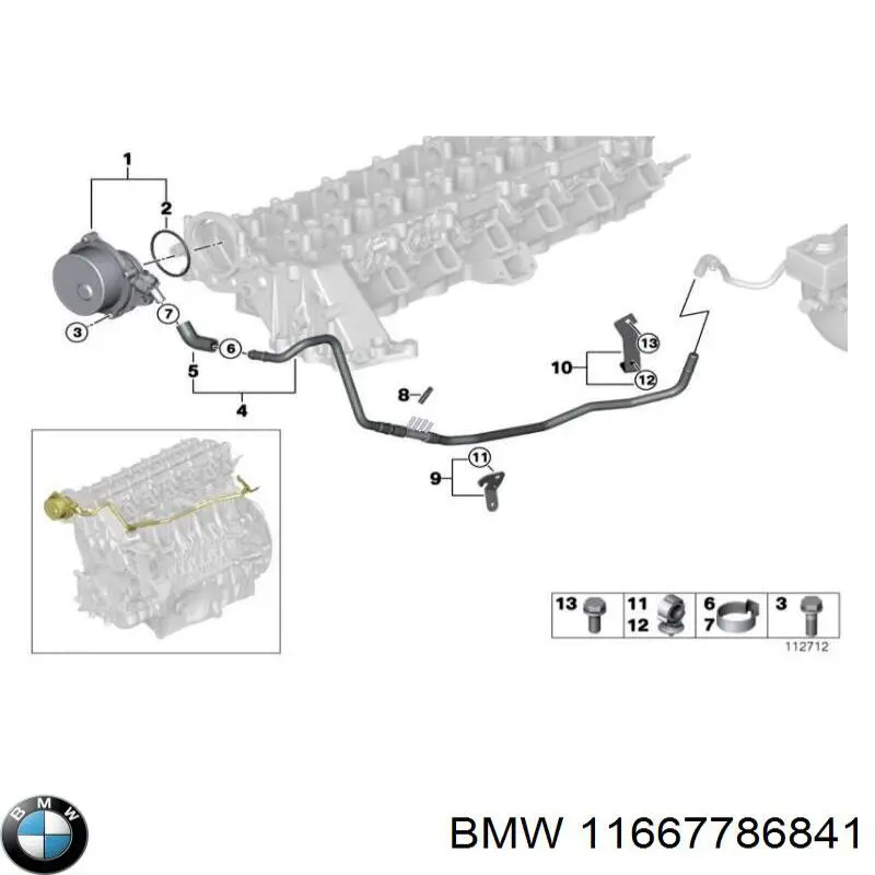  Bomba de vacío BMW 5 
