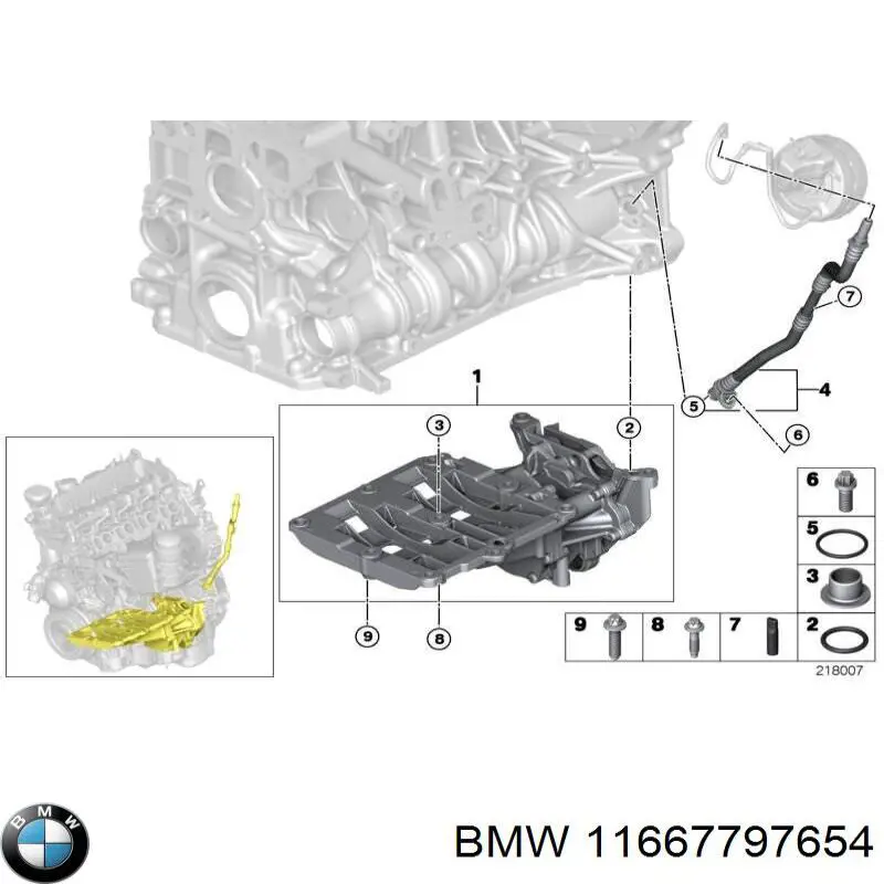 Comprar 11667797654 BMW Tubo de vacío del servofreno