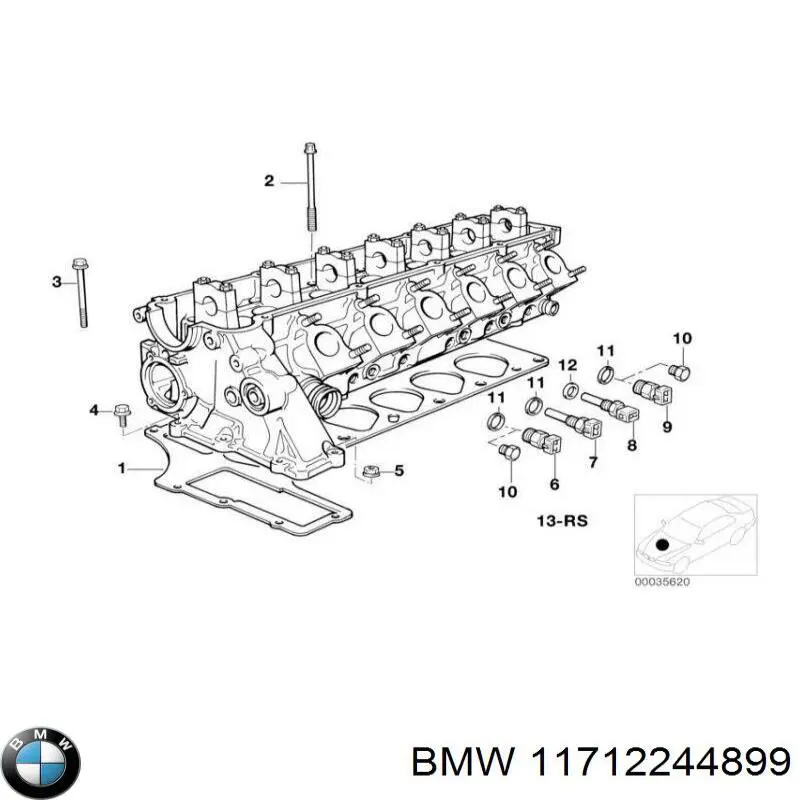 11712244899 BMW junta cuerpo mariposa