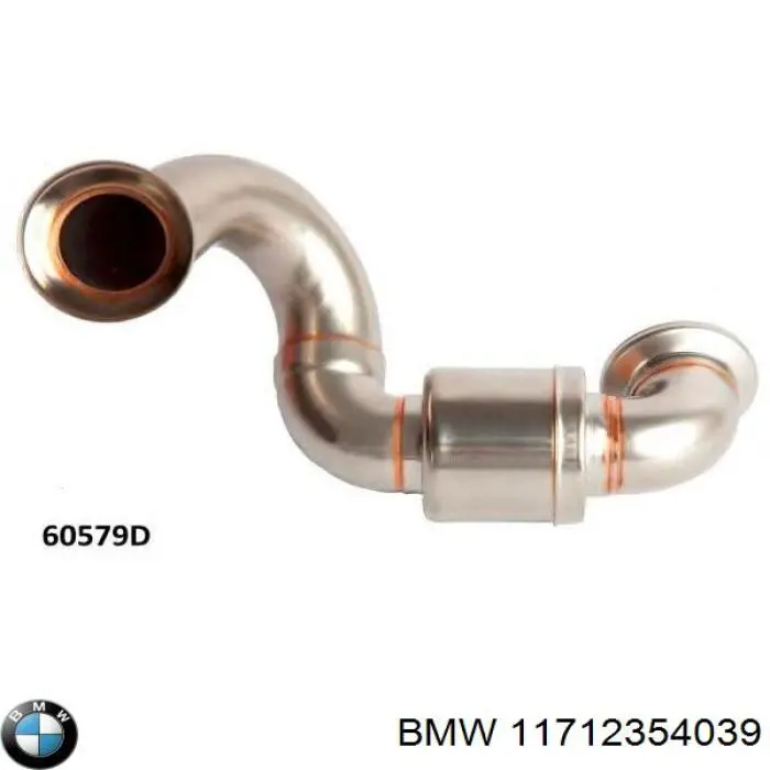 Tubo del sistema de recirculación de gases de escape EGR BMW 11712354039 precio, desde 75,99 EUR