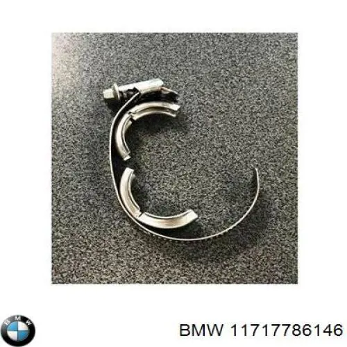 11712354068 BMW abrazadera de acoplamiento, metal, universal