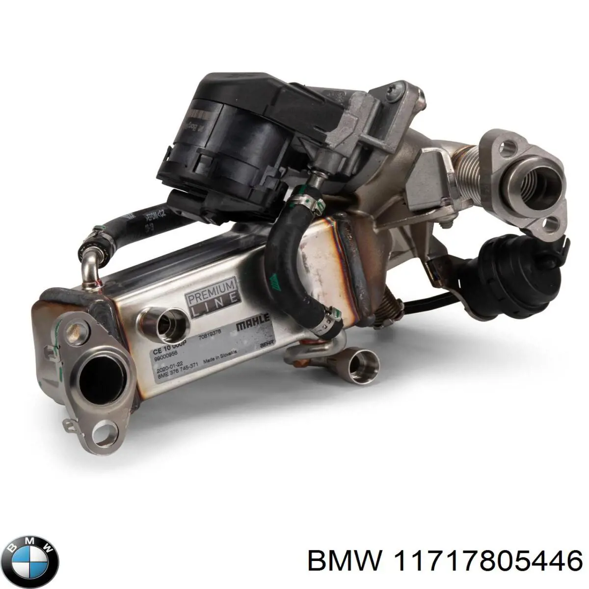 Enfriador EGR de recirculación de gases de escape BMW 11717805446