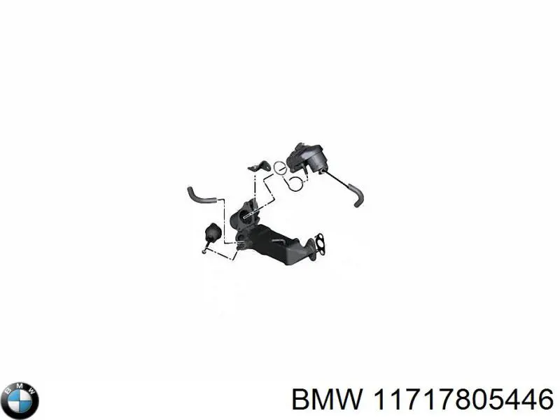 Enfriador de recirculación de gases de escape EGR BMW 11717805446 precio, desde 484,36 EUR