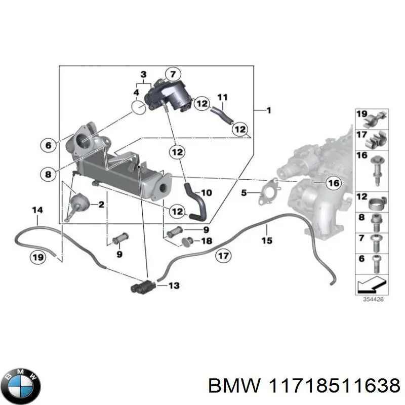  BMW 11718511638 precio, desde 72,32 EUR
