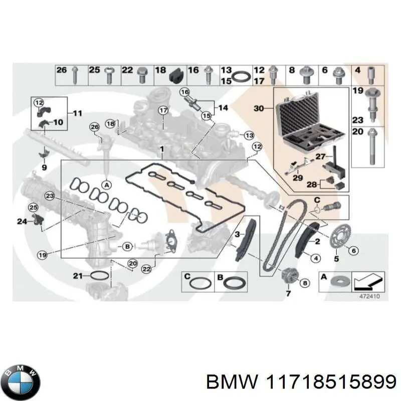  BMW 11718515899 precio, desde 74,10 EUR