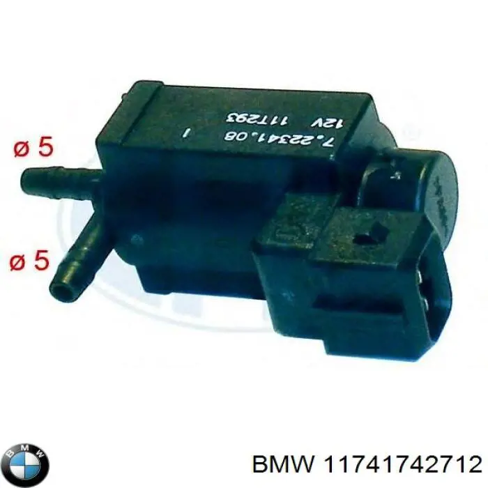 Válvula reguladora de admisión BMW 11741742712