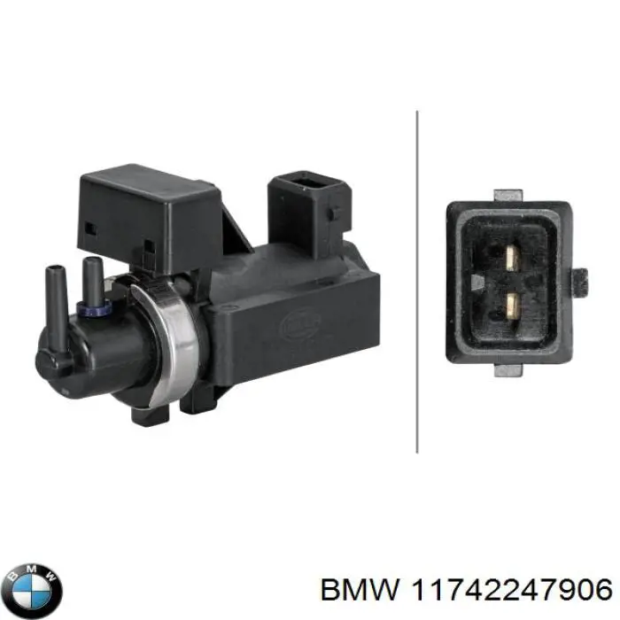 Comprar 11742247906 BMW Válvula solenoide de control de presión de sobrealimentación