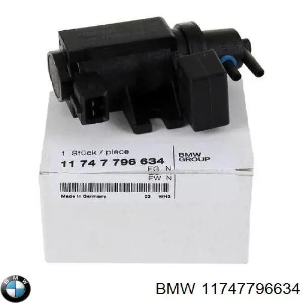 Comprar 11747796634 BMW Válvula solenoide de control de presión de sobrealimentación