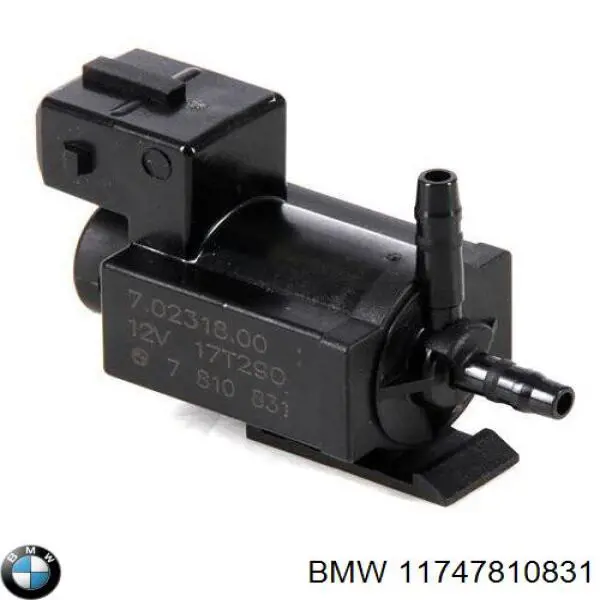 Transductor de presión, control de gases de escape BMW 11747810831
