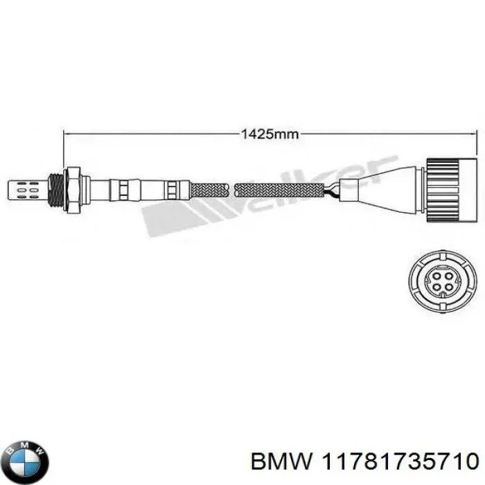 11781735710 BMW Sonda lambda (NOx, O2)