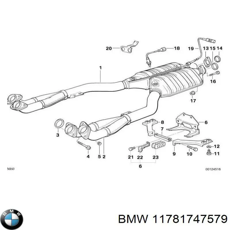 11781747579 BMW sonda lambda