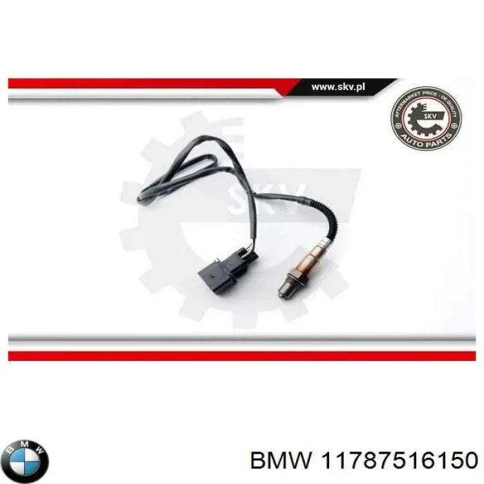 11787516150 BMW Sonda lambda, sensor de oxígeno antes del catalizador izquierdo