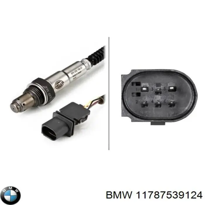 11787539124 BMW sonda lambda, sensor de oxígeno antes del catalizador izquierdo