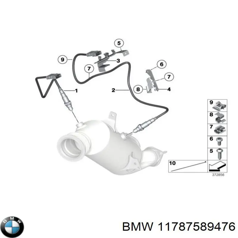 11787589476 BMW sonda lambda