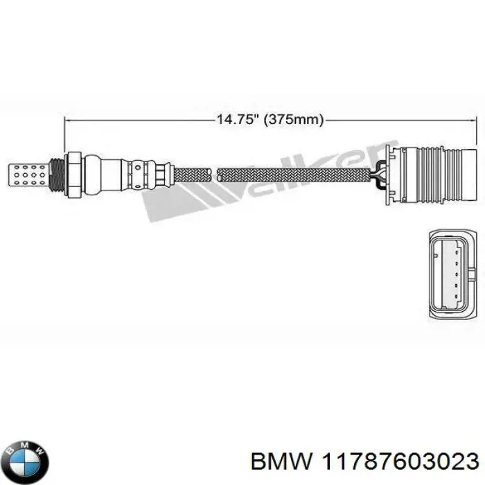 Sonda lambda de oxígeno posterior al catalizador BMW 11787603023 precio, desde 53,72 EUR