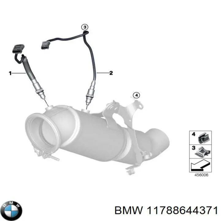 Sonda Lambda Sensor De Oxigeno Para Catalizador BMW 7 (G11, G12)