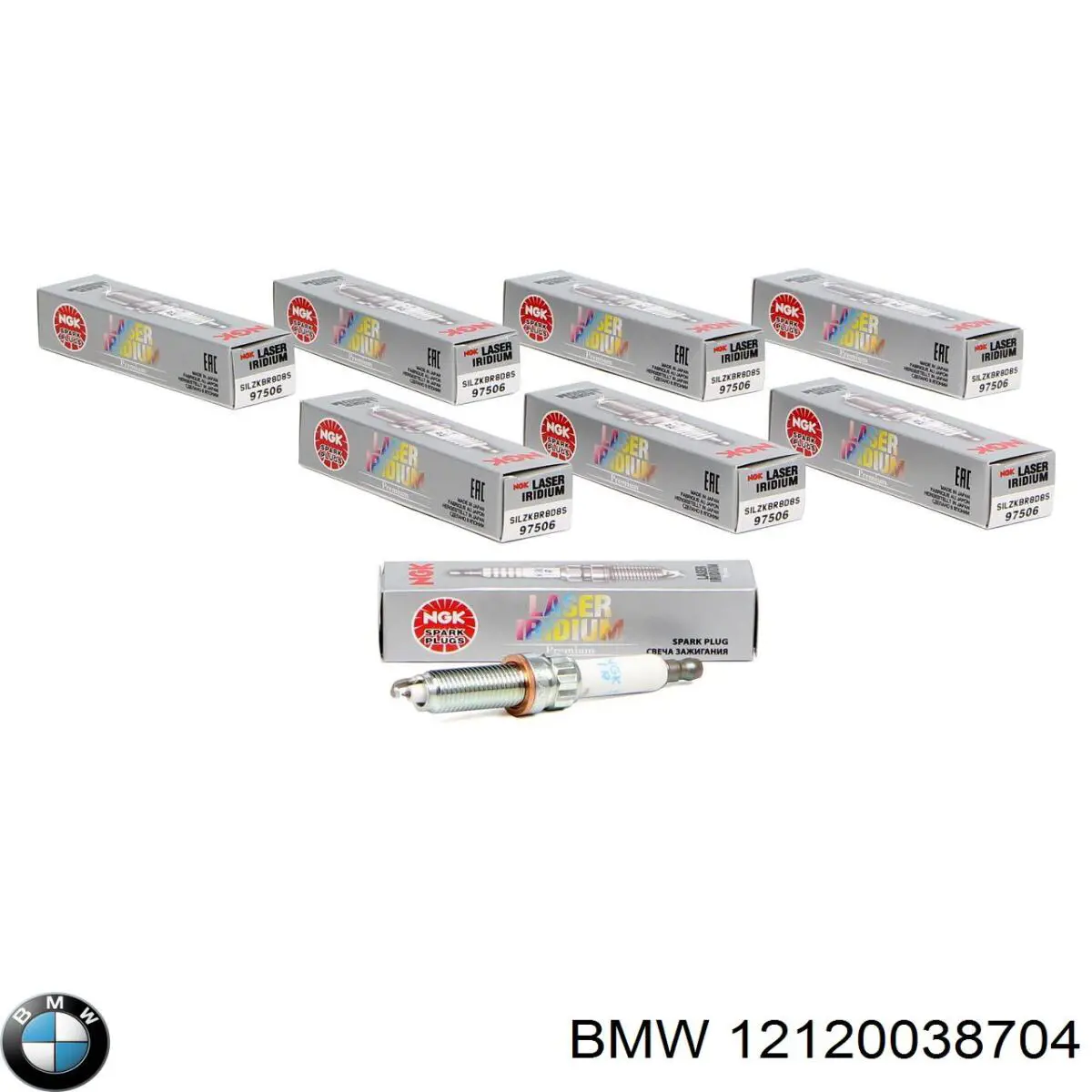 Bujias de encendido BMW 12120038704