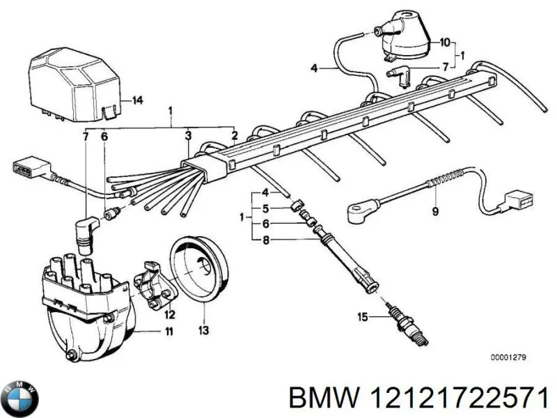 Comprar 12121722571 BMW Sensor de cigüeñal