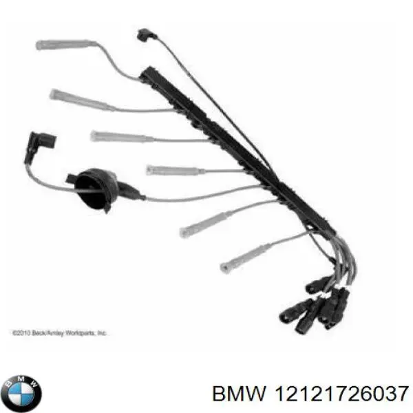 12121726037 BMW juego de cables de encendido