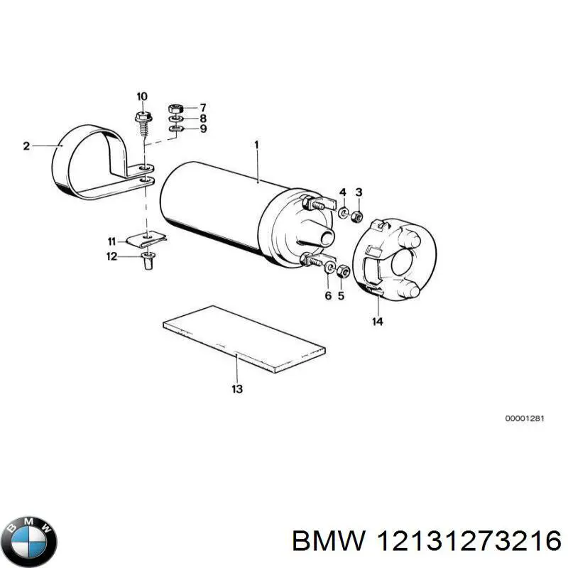 Bobina de encendido BMW 3 E21