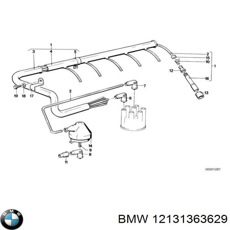 Unidad de mando sistema de encendido BMW 12131363629 precio, desde 39,82 EUR