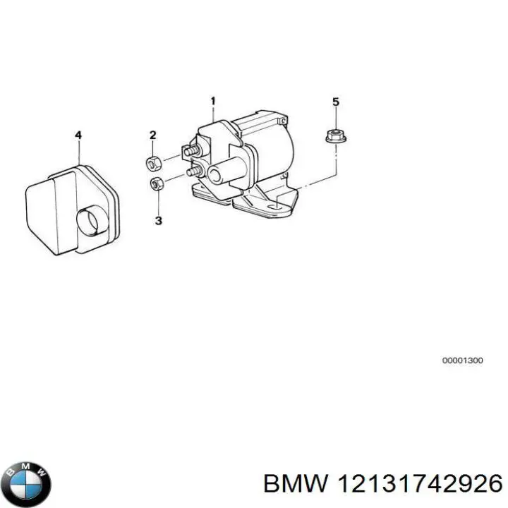 12131742926 BMW bobina de encendido