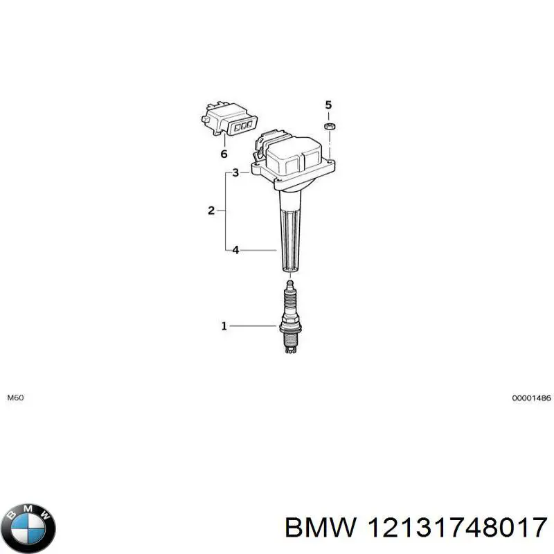 Bobina de encendido BMW 3 E46
