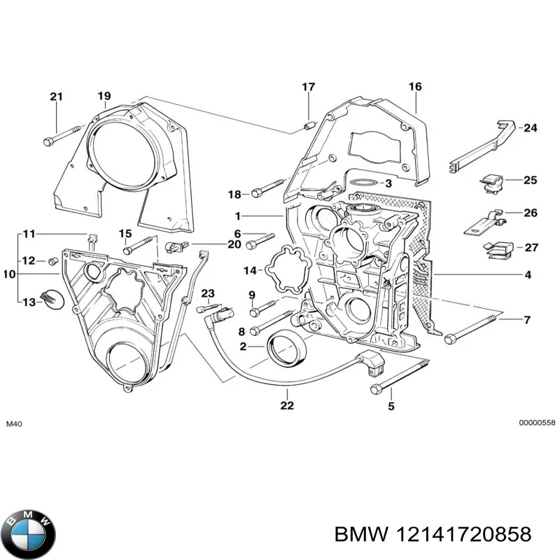 Comprar 12141720858 BMW Sensor de cigüeñal