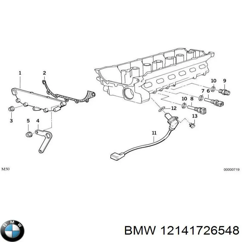 Sensor de árbol de levas BMW 12141726548 precio, desde 30,50 EUR