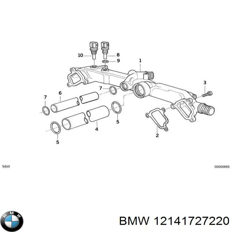  BMW 12141727220 precio, desde 1,74 EUR